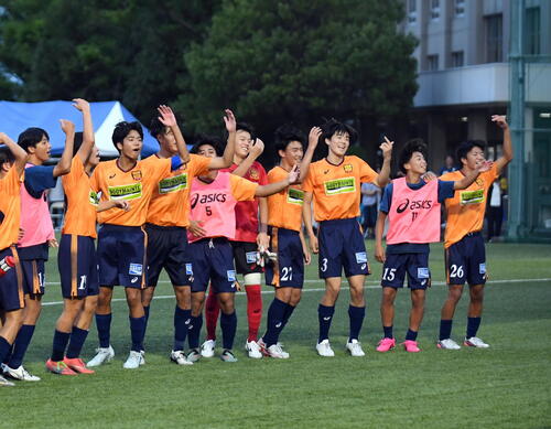 藤枝明誠　試合一式 高校サッカー】藤枝明誠がリーグ再開戦で白星 DF乙黒太希V弾