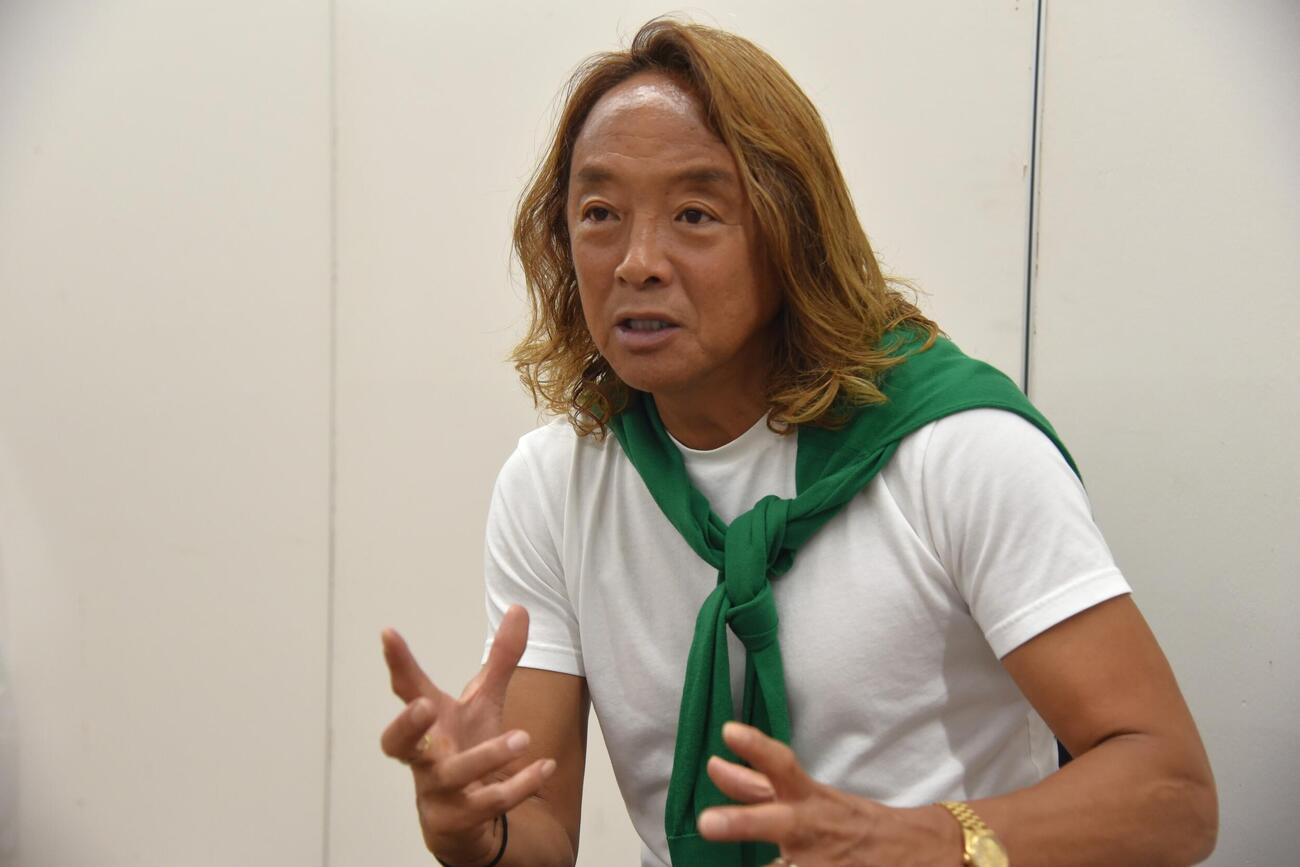 試合を生観戦し、ジュニア世代育成への思いを熱く語る北澤氏