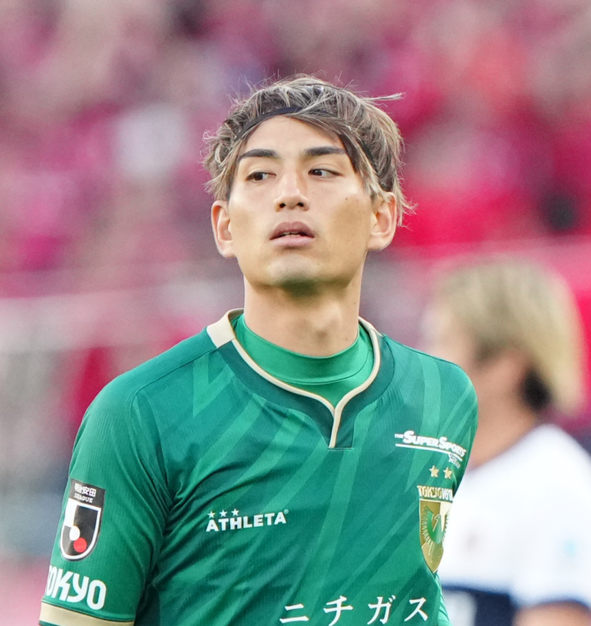 東京V宮原和也（2025年11月撮影）