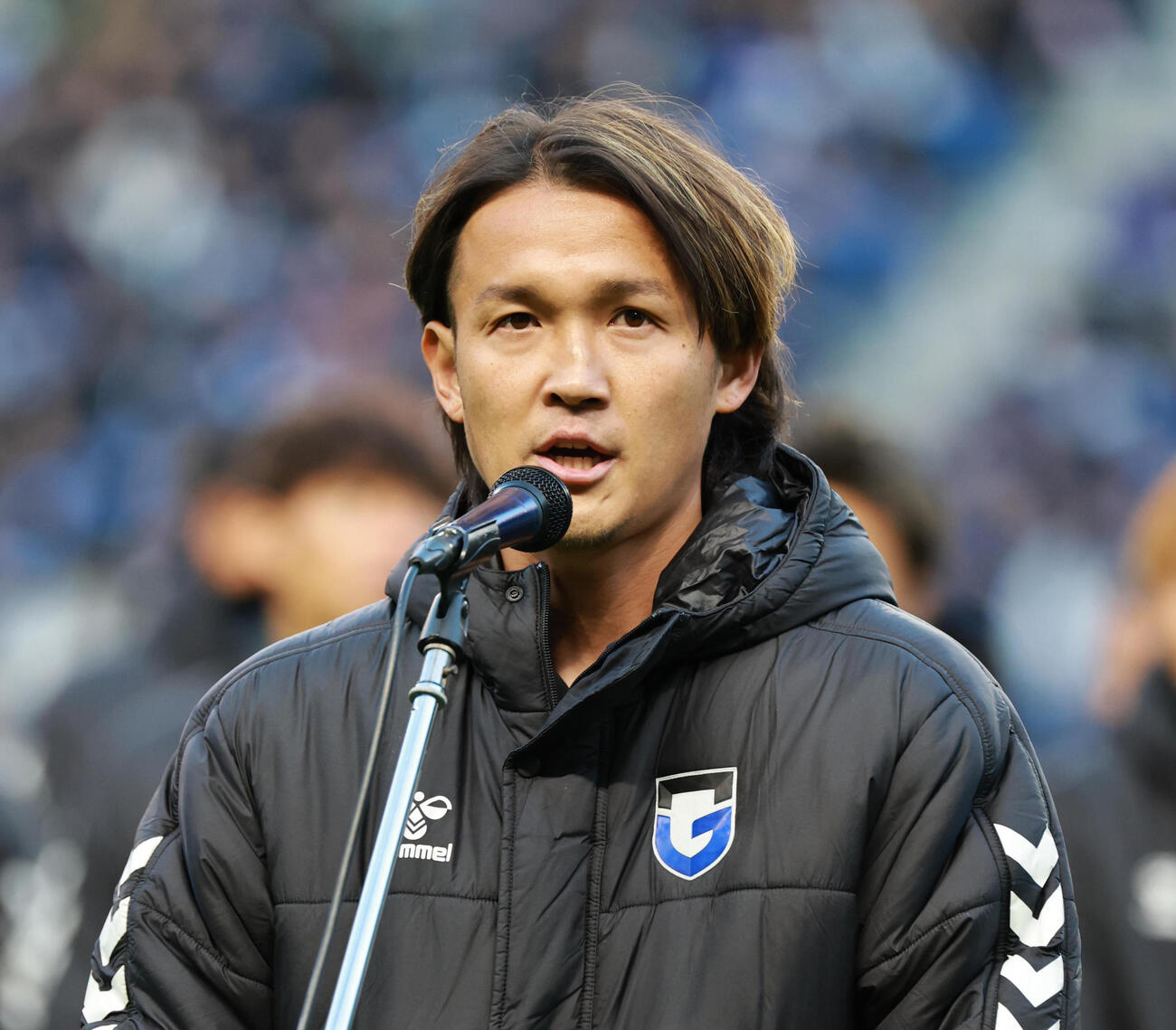 G大阪宇佐美貴史（2025年12月撮影）