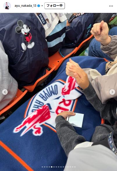仲田歩夢のインスタグラムから