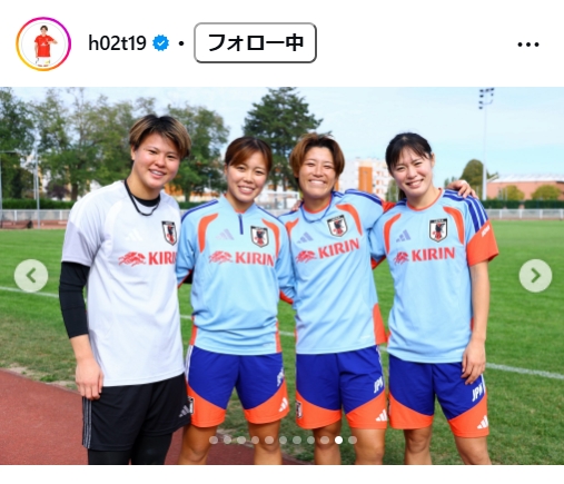 高橋はなのインスタグラムから