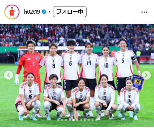 高橋はなのインスタグラムから