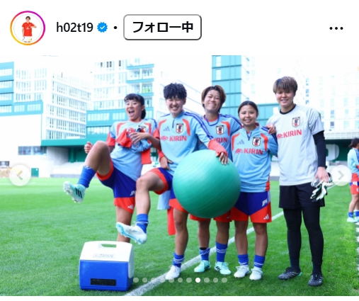 高橋はなのインスタグラムから
