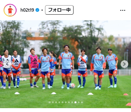 高橋はなのインスタグラムから