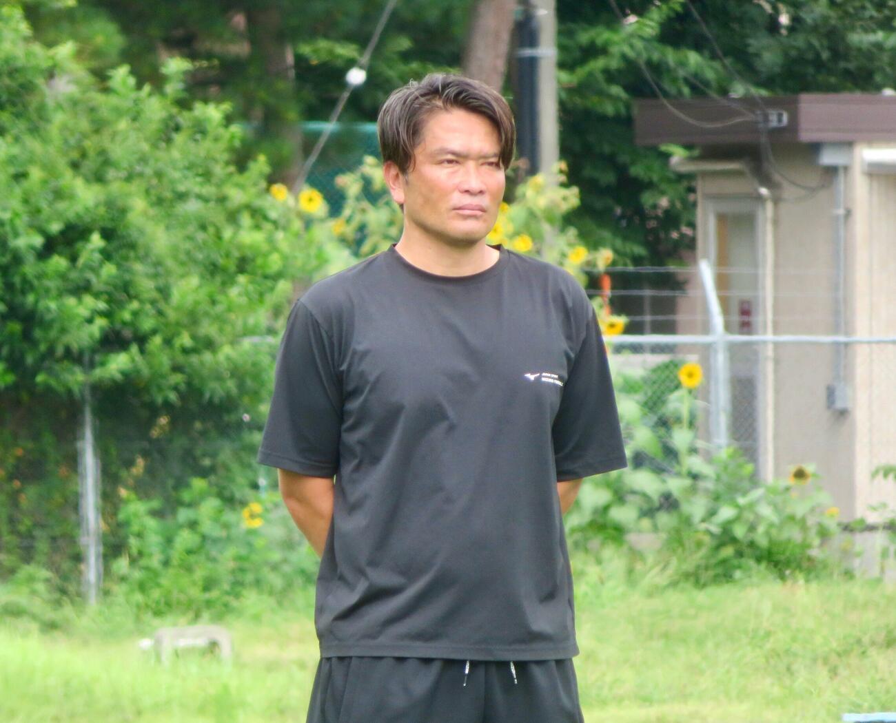 J3・FC岐阜に加入する東京学芸大MF半田祥真について語った岩政大樹監督