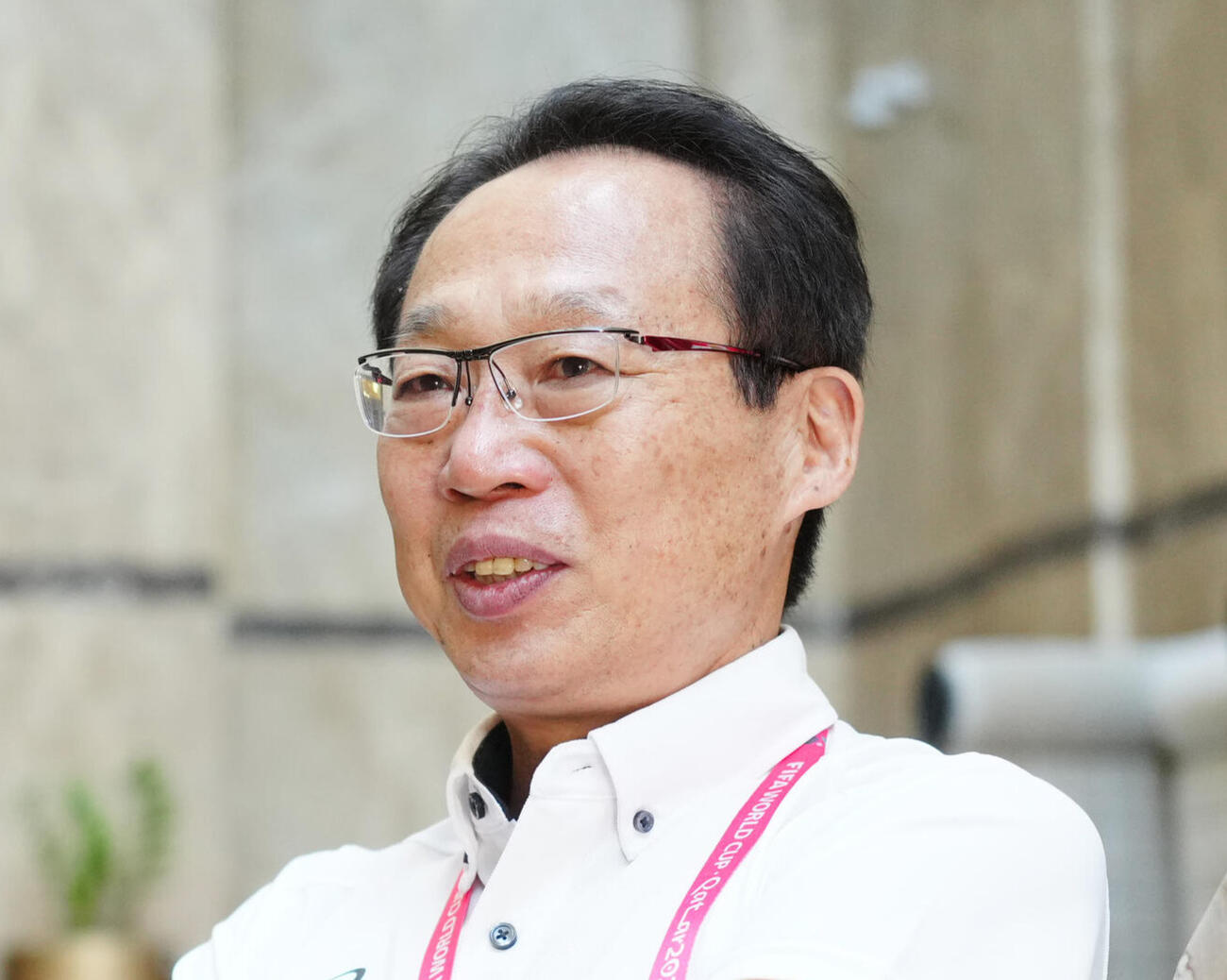 岡田武史氏（2022年12月撮影）