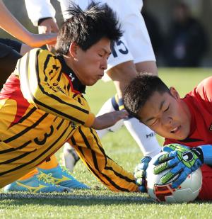 東海大仰星が初戦突破 ２年生ｇｋがｐｋ止めた サッカー 日刊スポーツ