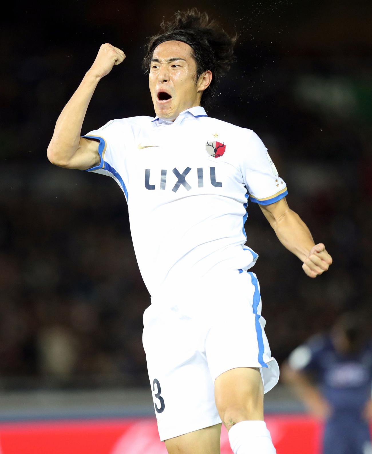 鹿島 また逆転また金崎劇的弾 恥じないプレーを サッカー 日刊スポーツ