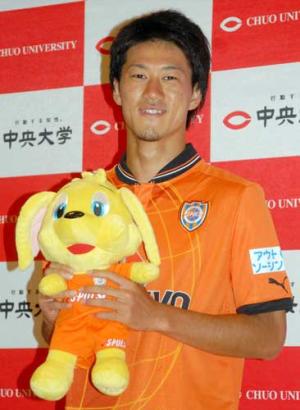 父超える 中大 六平光成が清水内定会見 ｊ１ニュース Nikkansports Com