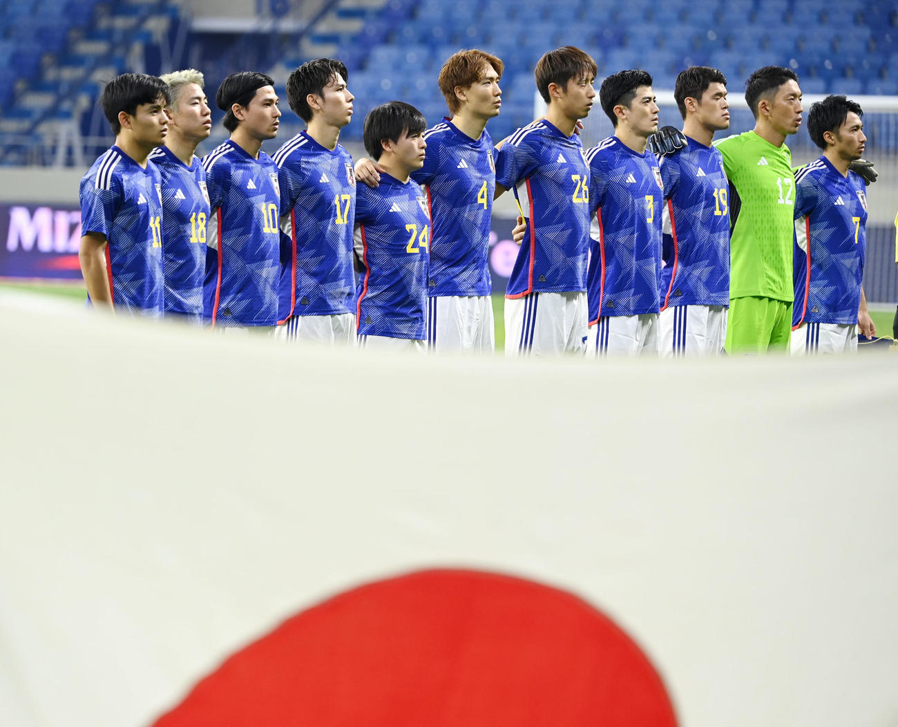 日本対カナダ　（撮影・横山健太）
