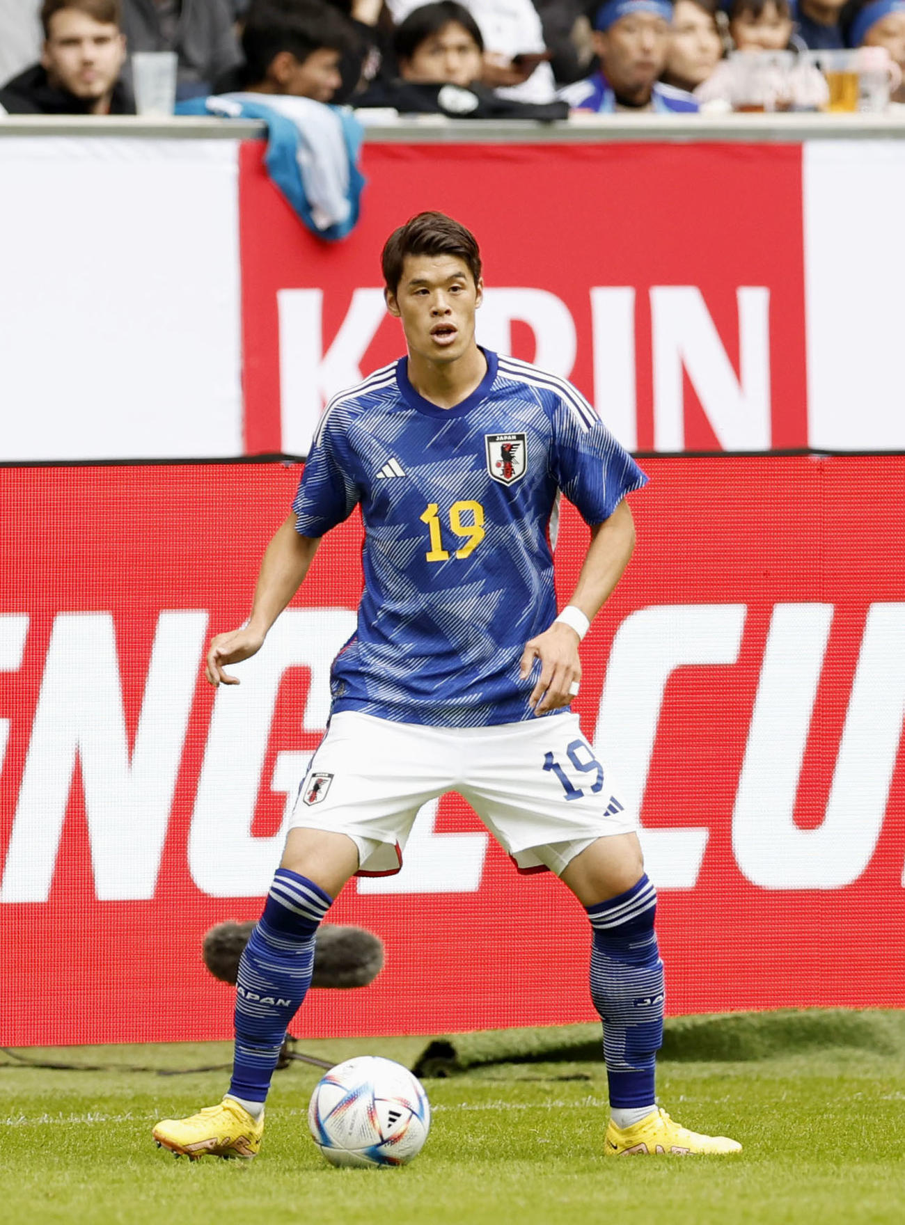 酒井宏樹（22年9月23日撮影、共同）