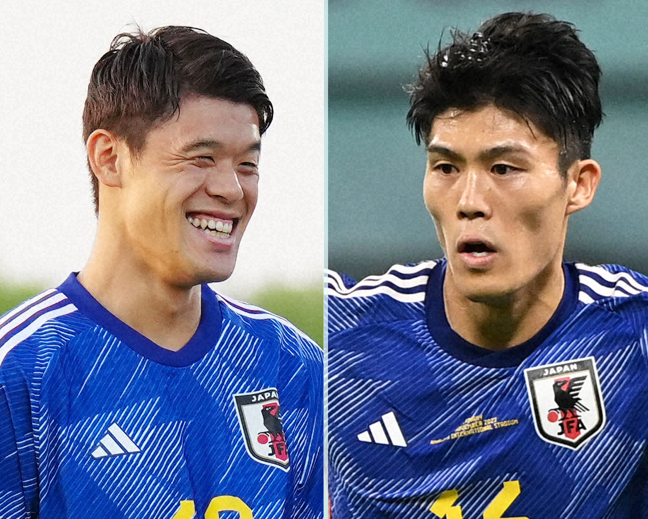 酒井宏樹（左）と冨安健洋