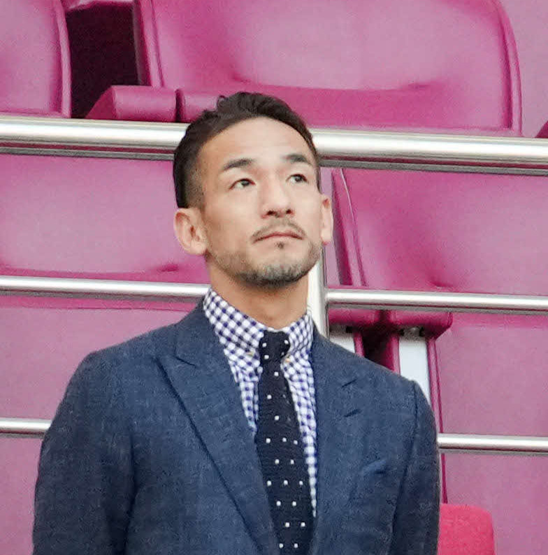 中田英寿氏（2022年11月23日撮影）