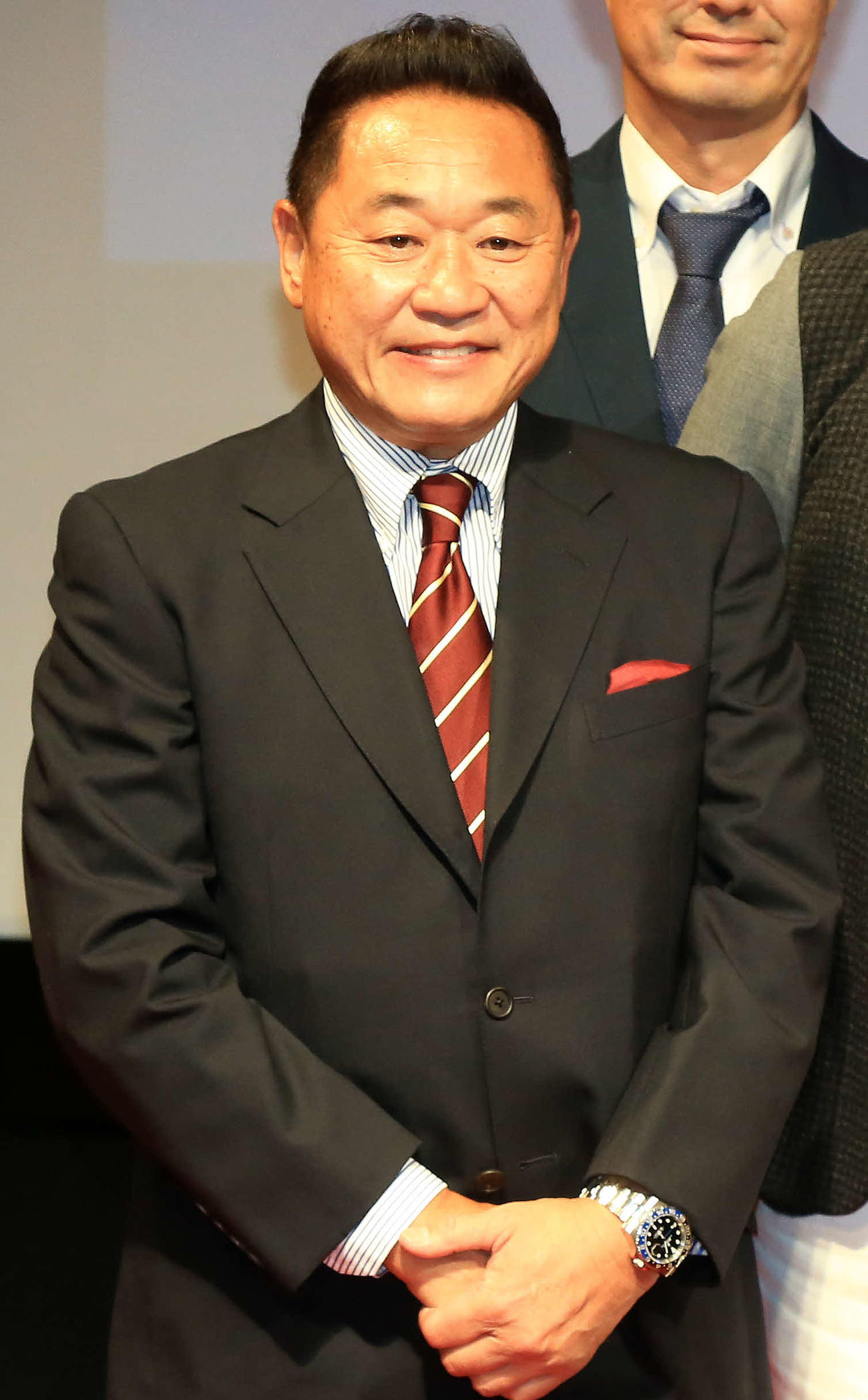 松木安太郎氏（2018年9月10日撮影）