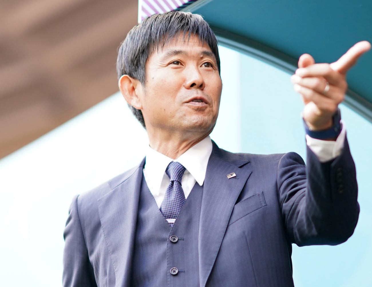 森保監督（2022年11月27日撮影）