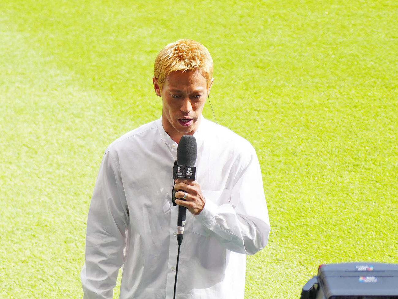 本田圭佑（2022年11月27日撮影）