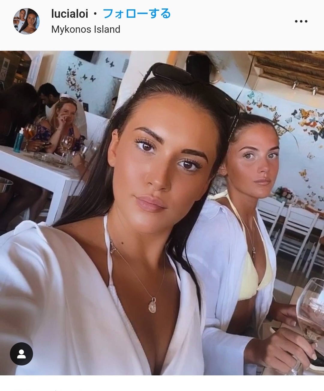 イングランドFWマーカス・ラシュフォードの婚約者ルシア・ロイさん（ロイさんのインスタグラムより）