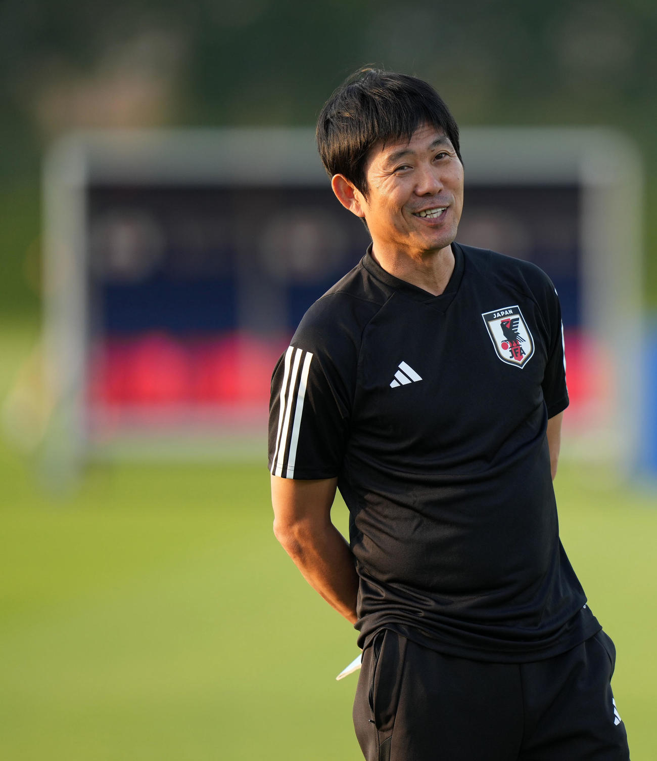 サッカー日本代表森保一監督（2022年12月4日撮影）