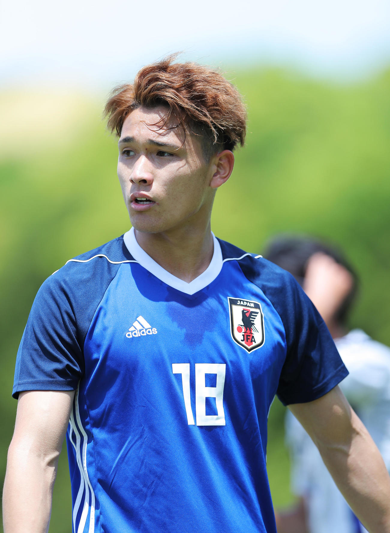 松木玖生（2022年5月11日撮影）