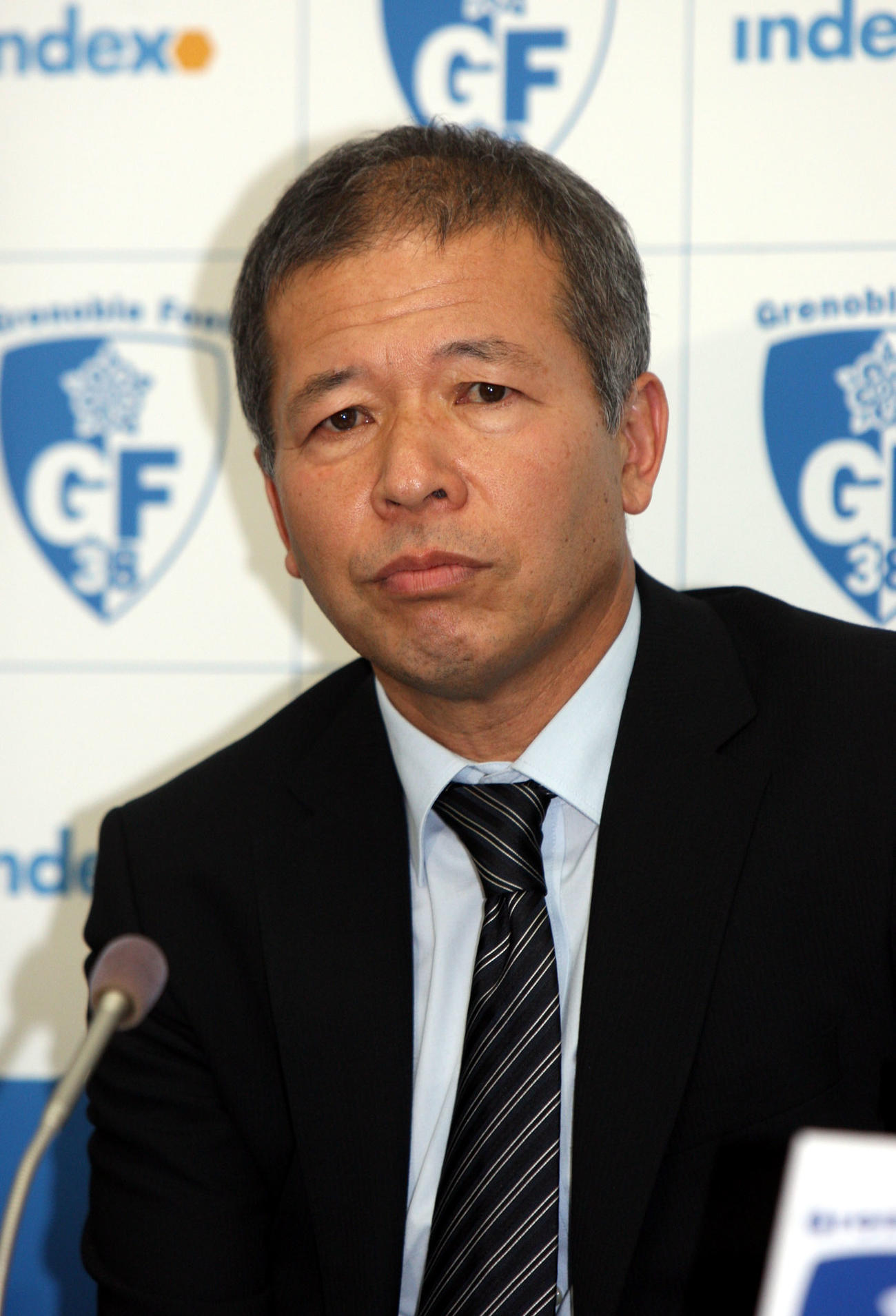 グルノーブル代表時代の祖母井秀隆氏（09年6月26日撮影）