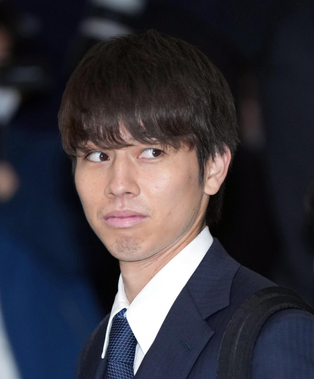 田中碧（2022年12月7日撮影）