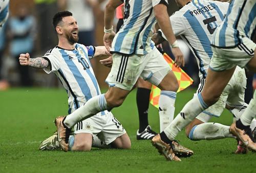 W杯】メッシ世界一の雄叫び「アルゼンチンがチャンピオンだ