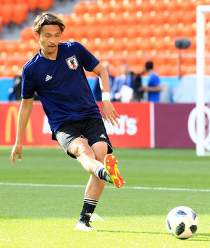 宇佐美貴史W杯初出場へ奮い立つ「隙を突いていく」 - 日本代表 : 日刊