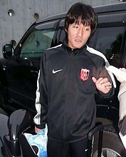 横浜ＦＣ戦の帯同メンバーに入った浦和ＦＷ田中達