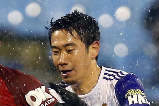 サラゴサMF香川真司（20年1月撮影）