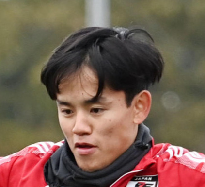 久保建英（22年1月撮影）