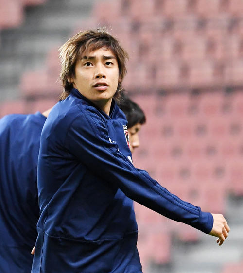 FW伊東純也（18年11月撮影）