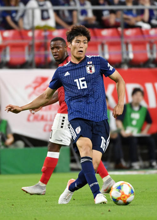 日本代表DF冨安健洋（2019年6月5日撮影）