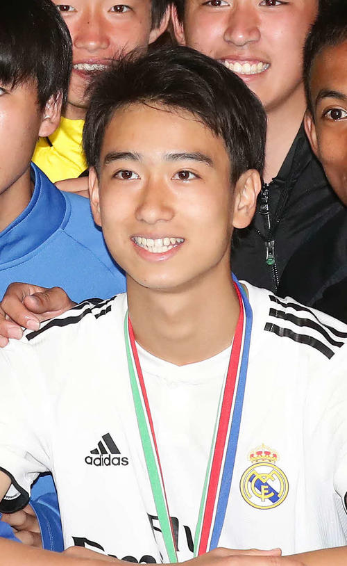 Rマドリード中井卓大（2019年4月21日撮影）