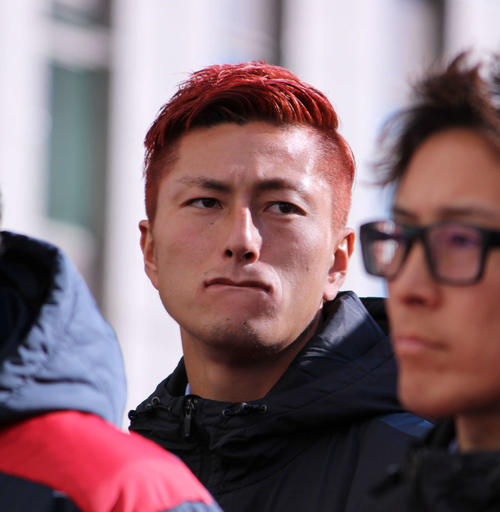 鈴木優磨（2019年1月21日撮影）