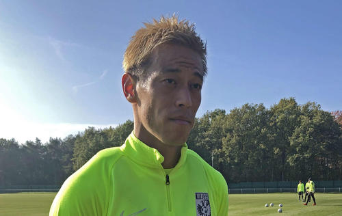 本田圭佑（19年10月撮影）