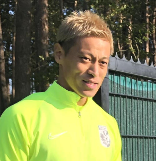 本田圭佑（2019年10月31日撮影）