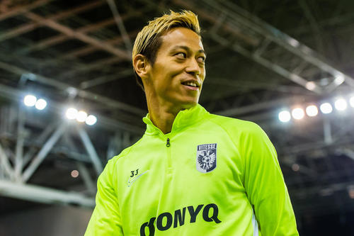 フィテッセMF本田圭佑（19年12月撮影）