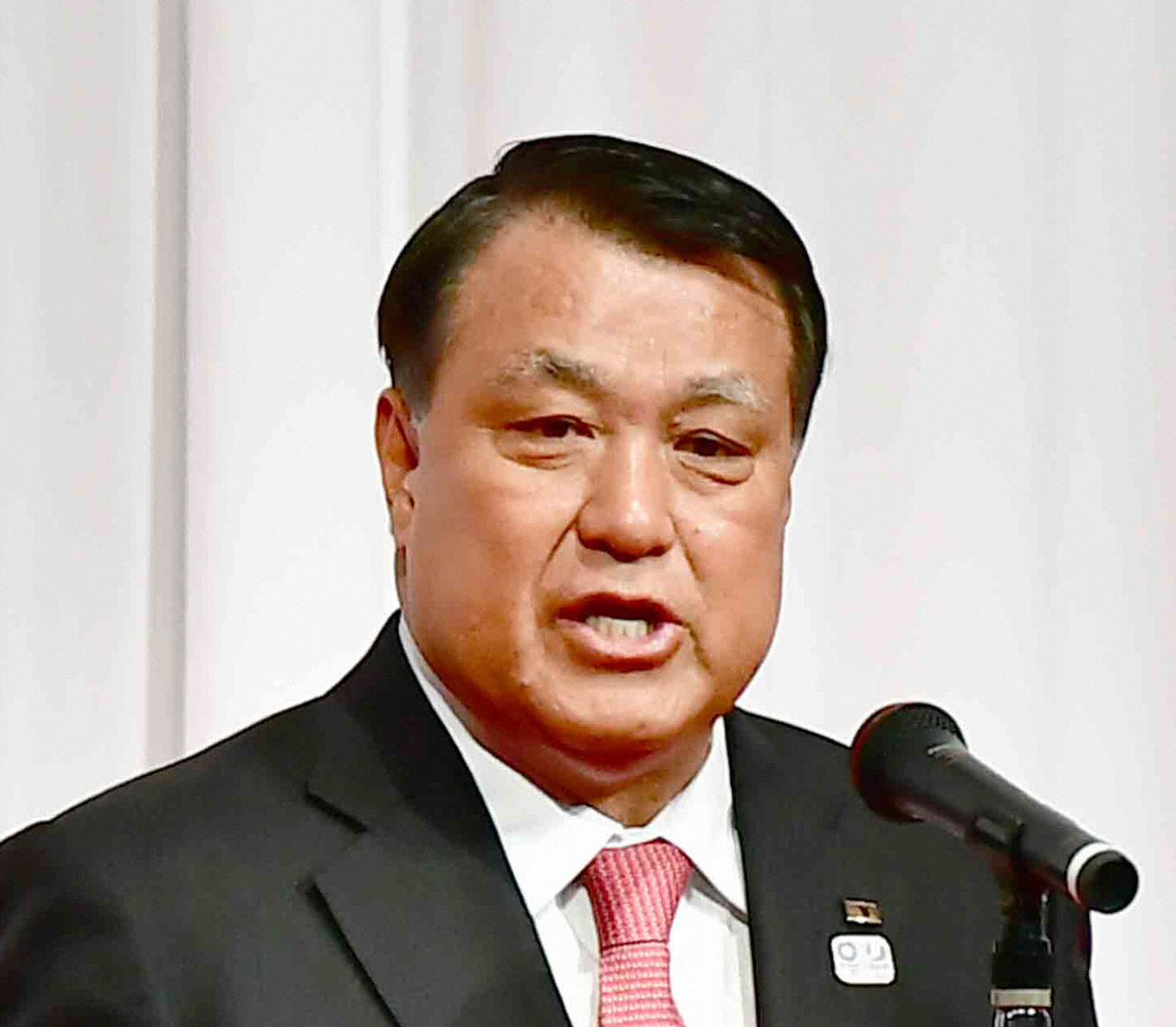日本サッカー協会の田嶋幸三会長