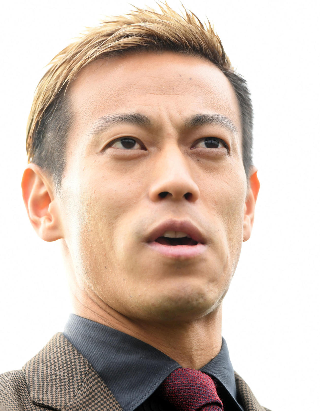 本田圭佑（2020年1月24日撮影）