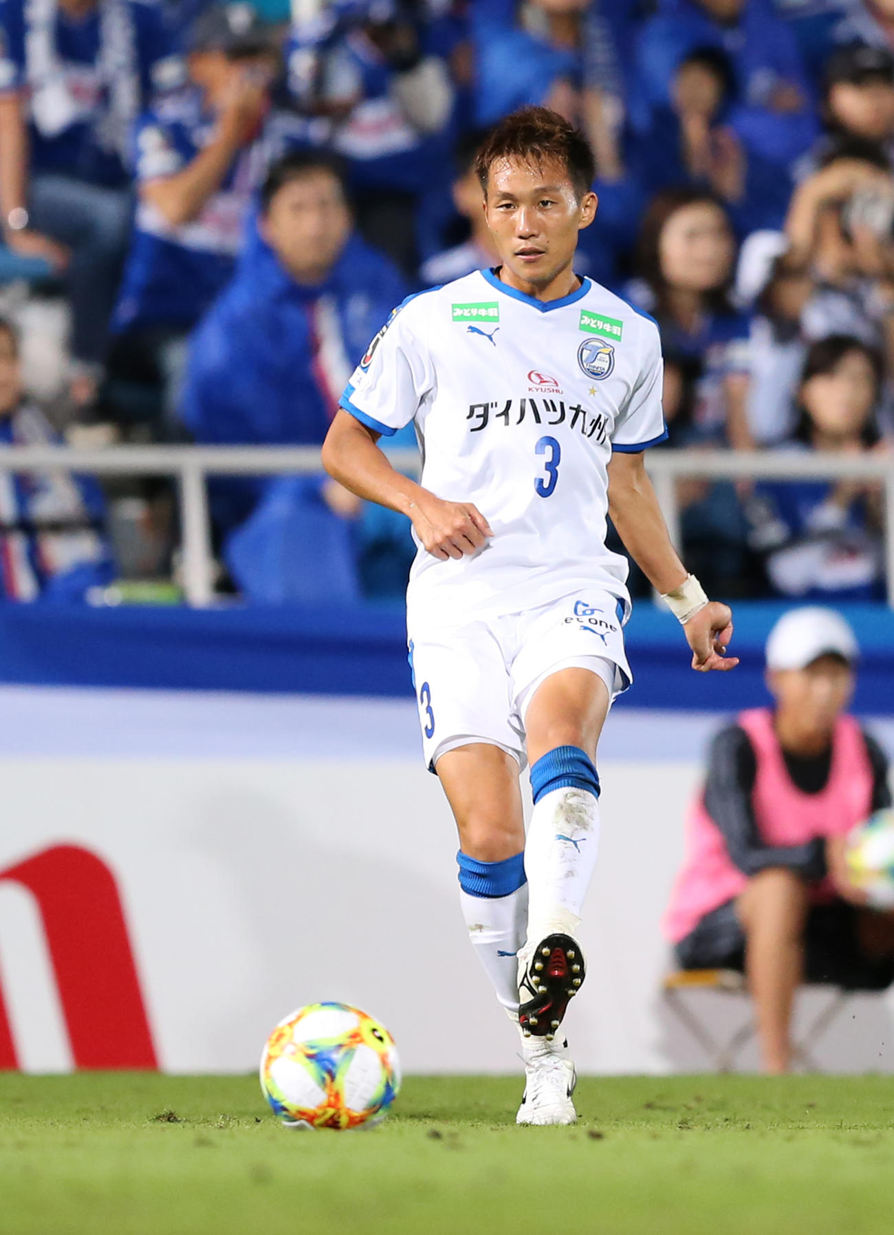 大分DF三竿雄斗（2019年7月6日撮影）