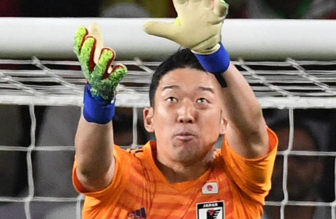 GK権田修一（19年1月撮影）