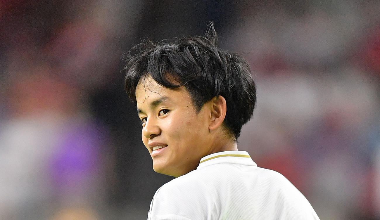 久保建英（19年7月撮影）