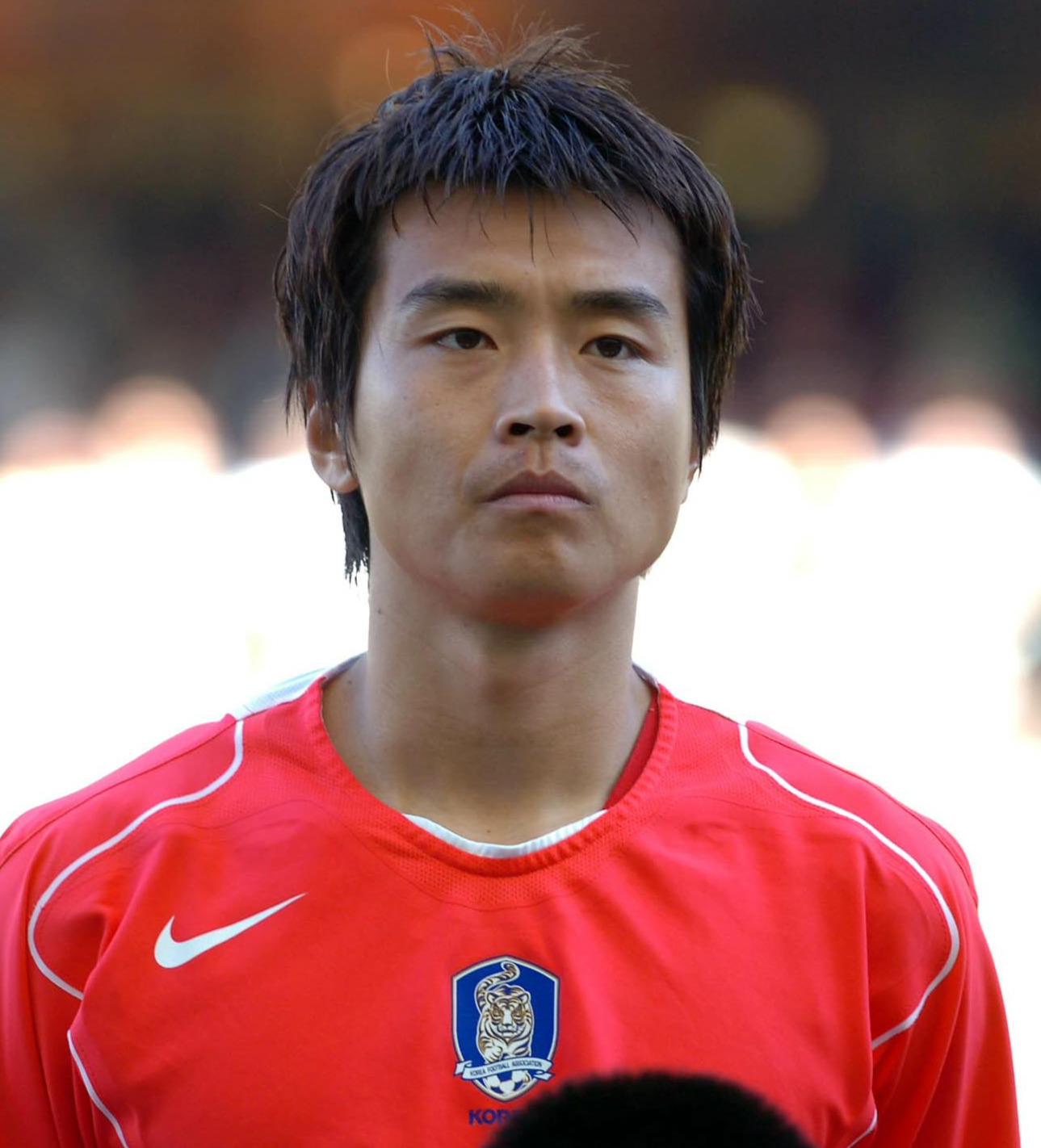 韓国代表時代の李同国（2006年1月29日撮影）
