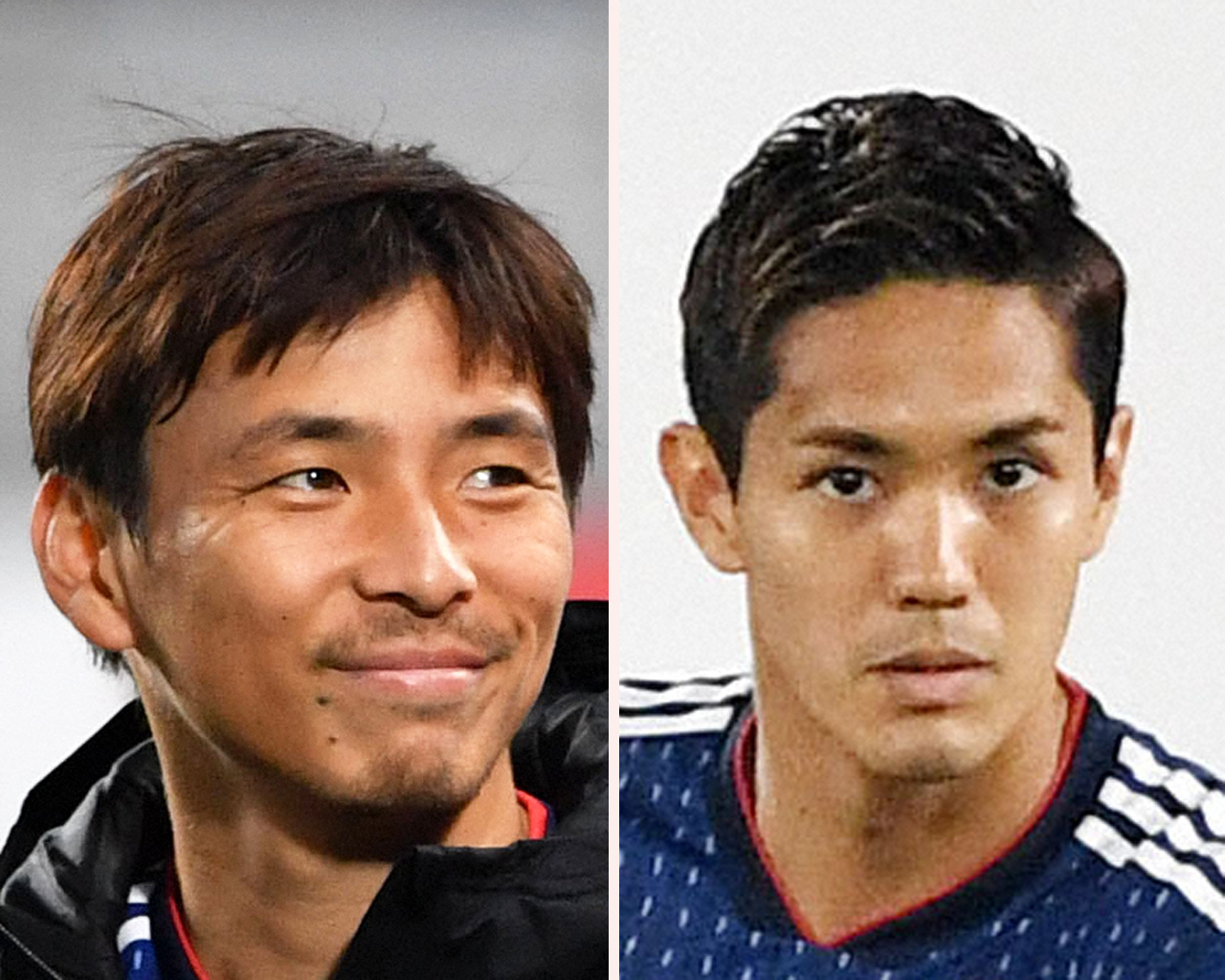 エイバルのMF乾貴士（左）とFW武藤嘉紀