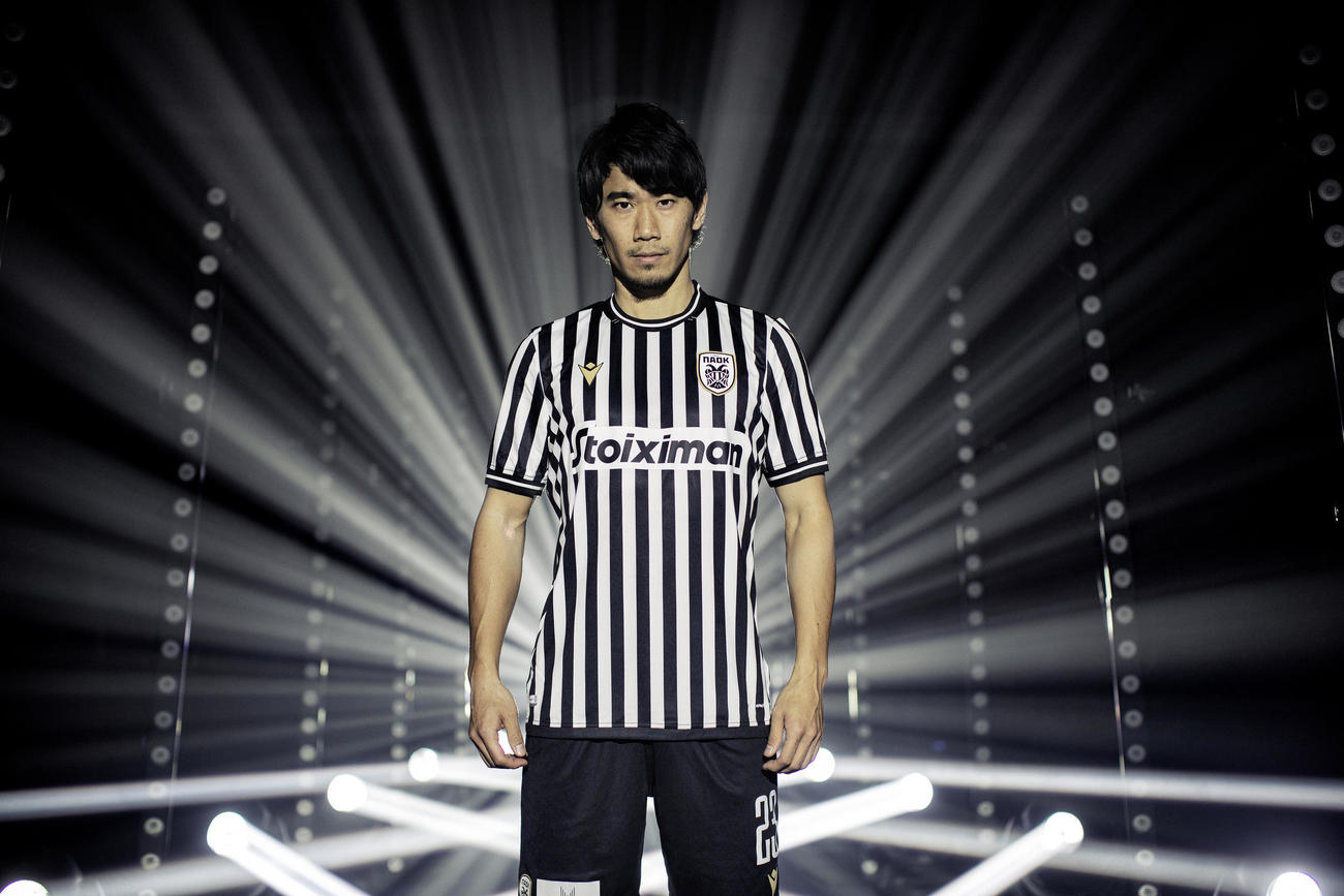 ギリシャ1部PAOKに入団したMF香川真司