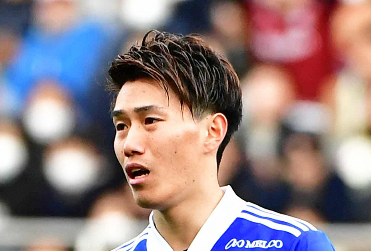 遠藤渓太（2020年2月8日撮影）