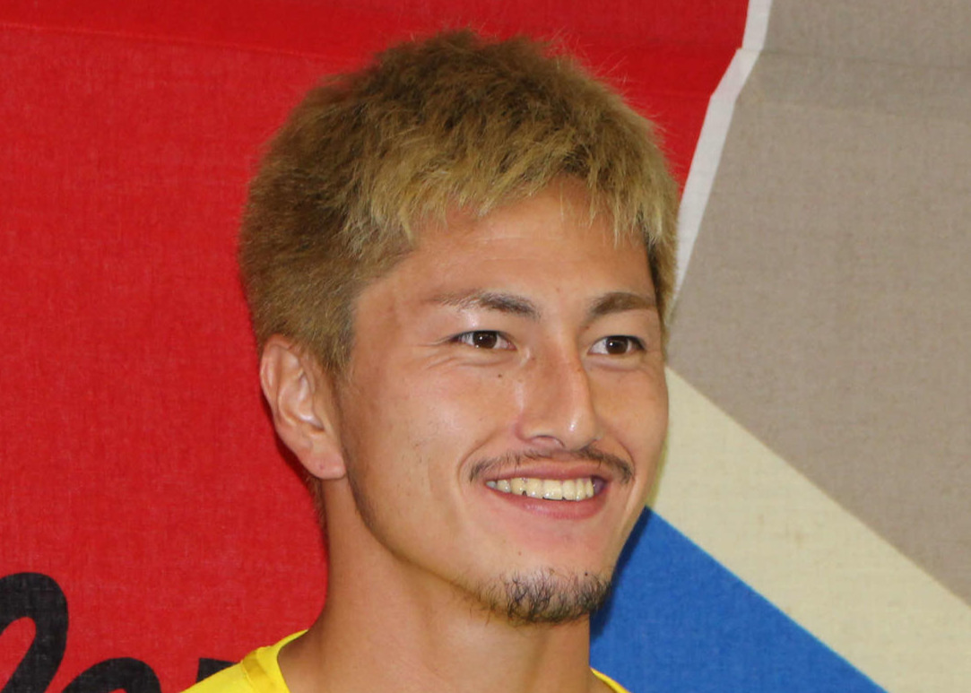 シントトロイデンFW鈴木優磨（19年7月撮影）