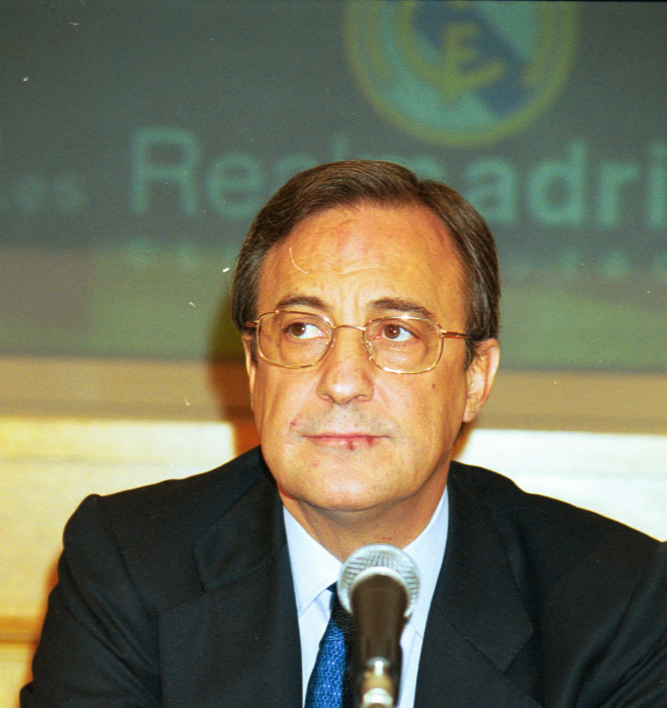 レアル・マドリードのフロレンティーノ・ペレス会長