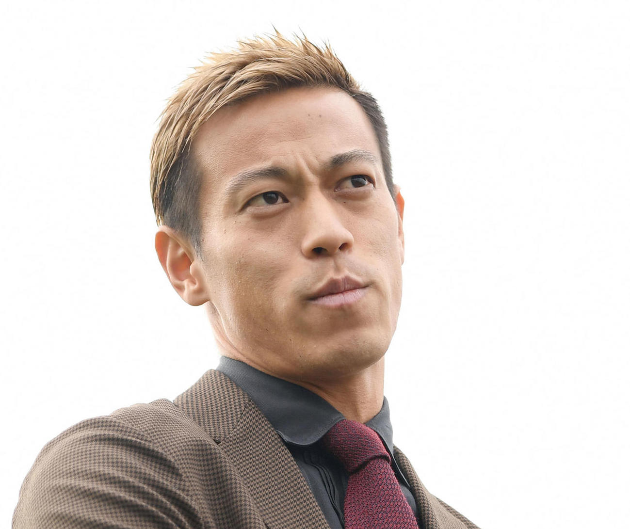 本田圭佑（2020年1月24日撮影）
